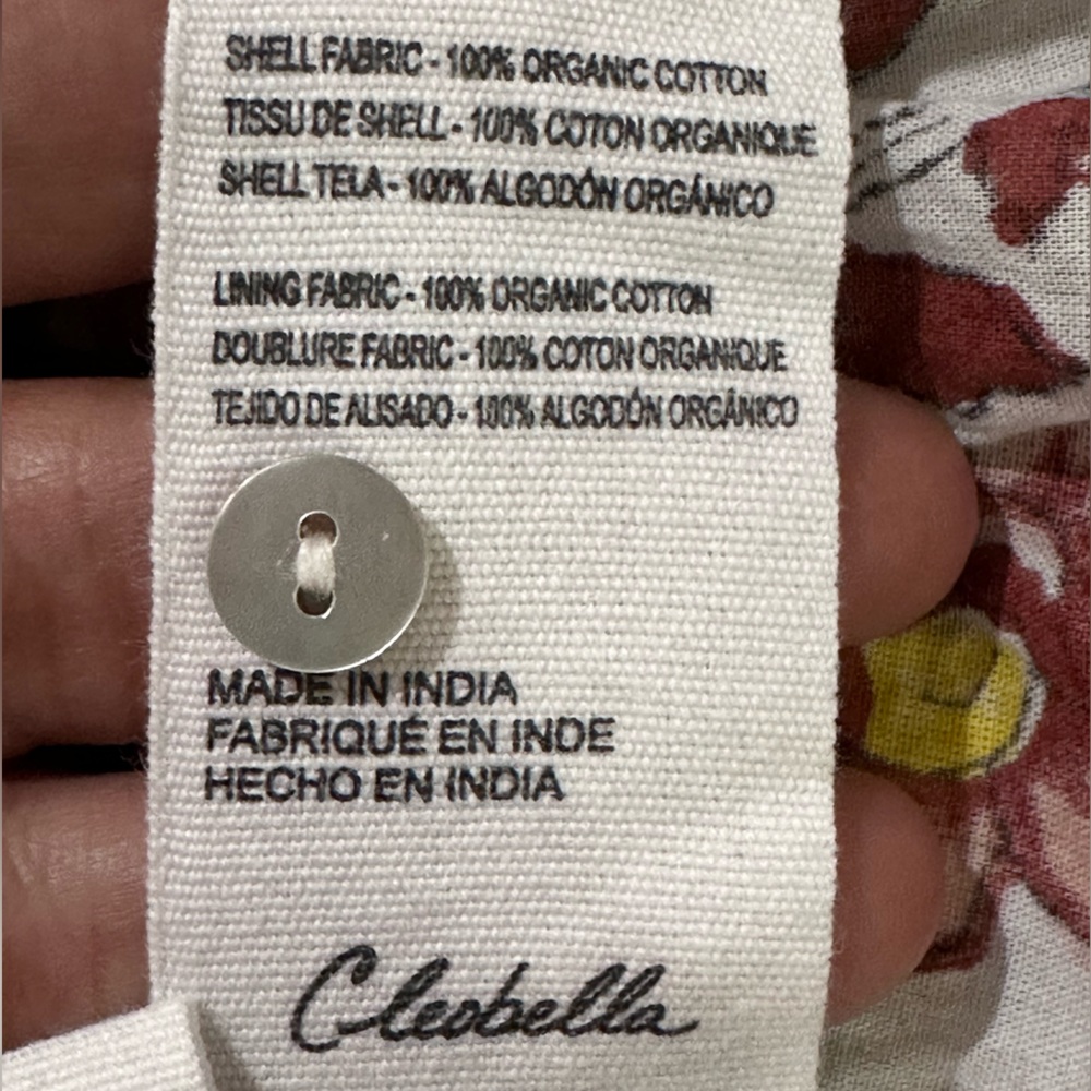 Anthropologie Cleobella Evangeline 100% Organic Cotton Ankle Dress in Enya Small - Picture 14 of 16